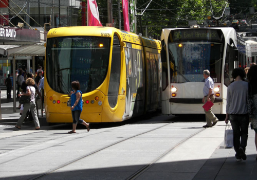 ÖPNV Melbourne: Die Tram