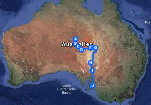 11 Tage Wüstentour Alice Springs ↔ Adelaide