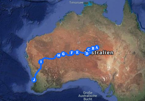 11 Tage Outback-Tour Alice Springs ↔ Perth