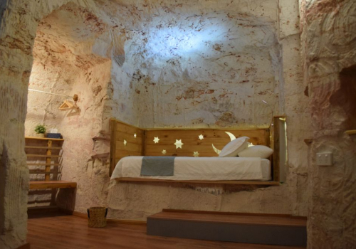 Höhlen-Hotels in Coober Pedy